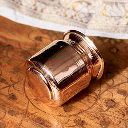 カッパーベイビーロタ　インドの水さし【銅製】　No.1[約4.7cm×約4.6cm] 約60ml - サブ4