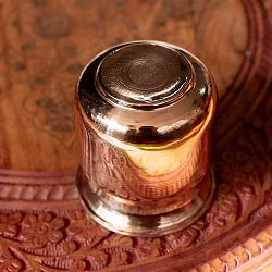 カッパーロタ　インドの水さし【銅製】　No.3[約6.7cm×約7cm] 約180ml - サブ5