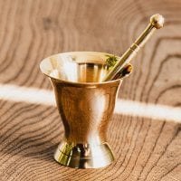 ミニミニサイズのスパイスグラインダー 真鍮 4.5cm