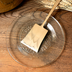 高級感のある槌目模様インドのブラスターナー　約27cm - サブ2