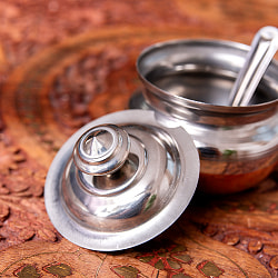 壺型卓上ギーポット　シュガーポット【約6.8cm　容量約100ml】 - サブ5