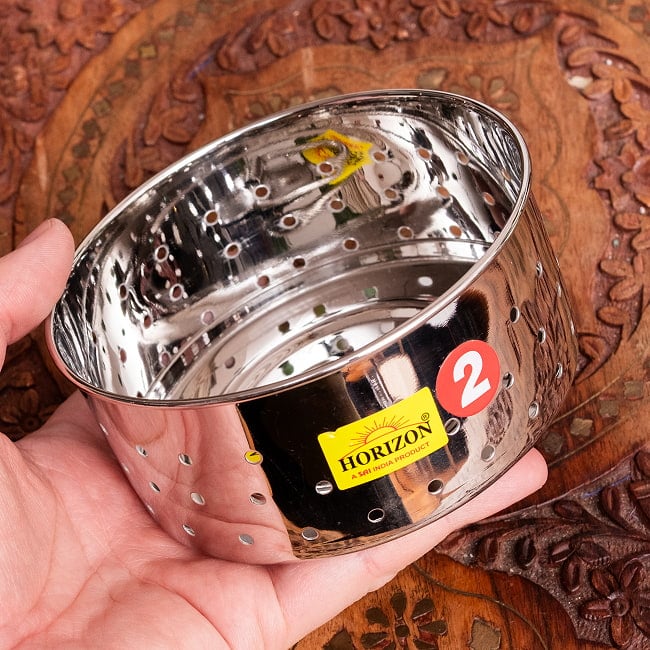 自家製パニールメイカー　ステンレス製　インド料理のパニールが自宅でつくれる！インドのカッテージチーズ　手作りチーズ 17 - こちらは【No.2：HORIZON】です