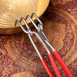 インドの鍋つかみ　Pakkad（パッカド）　やっとこ　バゴーナー・パティラ　ハンディなどへ - サブ2