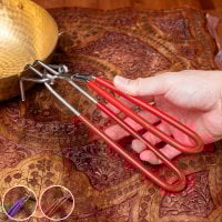 インドの鍋つかみ Pakkad(パッカド) やっとこ バゴーナー・パティラ ハンディなどへ