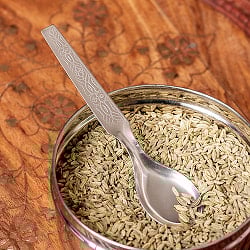 〔お得12本セット〕インドのかわいい　小さなスパイススプーン 約10.8cm　ミニデザートスプーン - サブ3