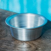 インドの アルミ製ミニカップ スナックボウル 直径14cm程度