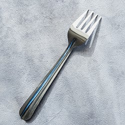 【6本セット】とってもシンプルな インドのフォーク 15cm - サブ5