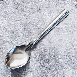 【6本セット】とってもシンプルな インドのスプーン 16cm - サブ2