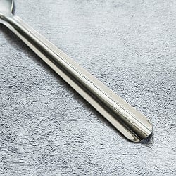 【6本セット】とってもシンプルな インドのスプーン 16cm - サブ4