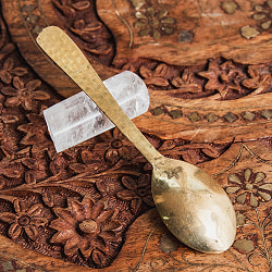 礼拝用 ブラススプーン 槌目 13.5cm - サブ5