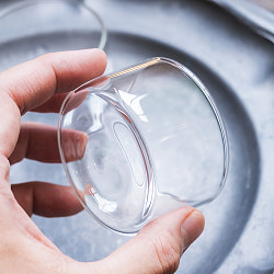 〔BOROSIL〕〔約105ml〕ボロシルのカトリ モダン・カレー小皿　SMALL KATORIES  〔並行輸入品〕 洗練されたモダンなデザイン 耐熱〔約3.9cm × 約6.4cm〕 - サブ5