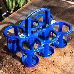 インドネシアの調味料ホルダー／ドリンクホルダー レトロカラー プラスチック製 - サブ4