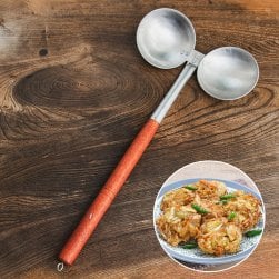 バリのかきあげ「バクワン」を揚げるためのお玉 42cm