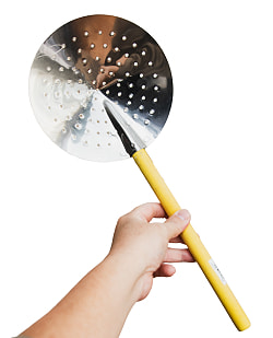 セロック（Serok）  40cm インドネシアの揚げ物屋台の油切り 油ハネガードにも - サブ5