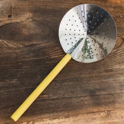 セロック(Serok)  40cm インドネシアの揚げ物屋台の油切り 油ハネガードにも