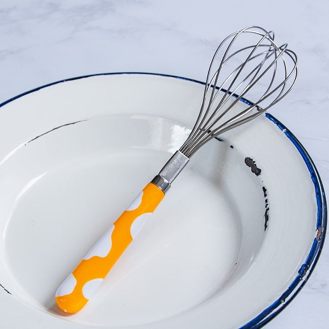 レトロカラーが可愛い タイの泡立て器 ホイッパー 22cm 8 - 3：赤