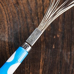 レトロカラーが可愛い タイの泡立て器 ホイッパー 25cm - サブ5