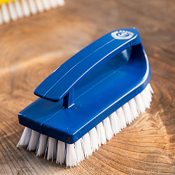 キッチュなカラーがかわいい！タイのアイロン型ブラシ 掃除道具 お風呂 靴洗い スニーカー - サブ4