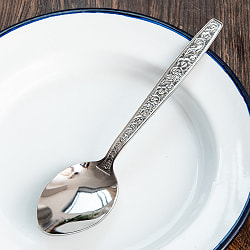 タイのエンボス入り スプーン フォーク セット - サブ4