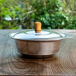 タイの昔ながらの屋台アルミ鍋 直径19cm程度 卓上コンロに - サブ2