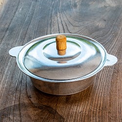 タイの昔ながらの屋台アルミ鍋 直径19cm程度 卓上コンロに - サブ3