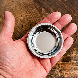 とっても小さい！ タイのステンレス小皿 直径：約6.5cm - サブ2