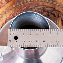 軽量アルミタイプ　〔口径約：約12.7cm〕　フードトランスポーター　タイ料理の惣菜を袋詰めする 大口じょうご・ロート - サブ4