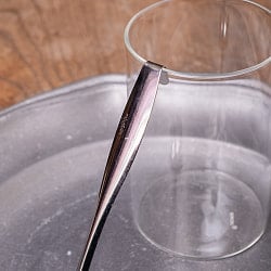 フック付きタイのミニお玉 約6cc(小さじ1強) 卓上調味料　シロップに便利なステンレスレードル - サブ3