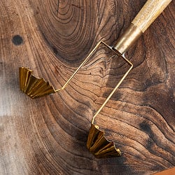 タイの揚げ菓子・前菜用 クラトン・トーンの型 真鍮製 - サブ5