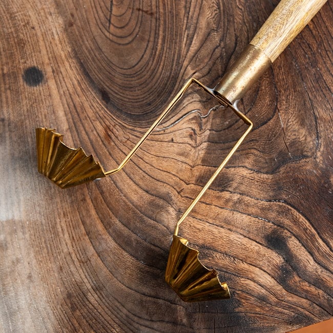 タイの揚げ菓子・前菜用 クラトン・トーンの型 真鍮製 5 - 本体部分になります。