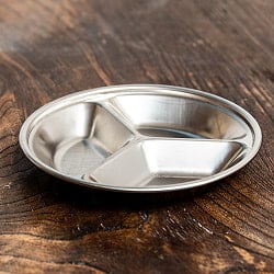 ナムチムプレート タイのステンレス小皿 直径：10cm強 - サブ4