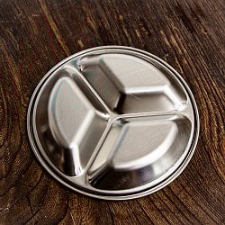 ナムチムプレート タイのステンレス小皿 直径：10cm強 - サブ5