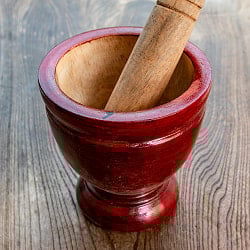 クロック - タイの木製臼と杵セット no.6 - サブ2