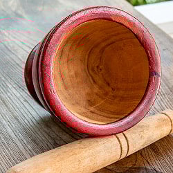 クロック - タイの木製臼と杵セット no.6 - サブ4