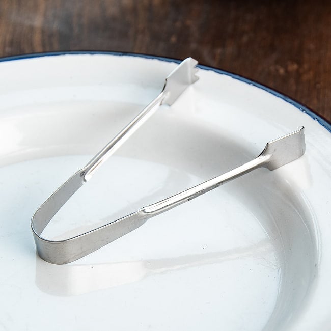 タイのトング 薬味の取り分けなど 9.5cmの写真タイ,調理器具,トング,アイスペール,米麺,ライスヌードル