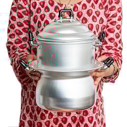 モー・スン タイのアルミ蒸し器 高さ30cm程度 - サブ3