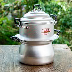 モー・スン タイのアルミ蒸し器 高さ30cm程度 - サブ4