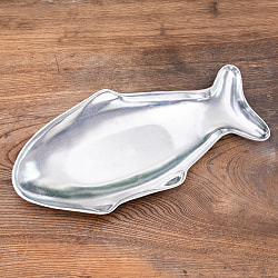 お魚の形をした　魚模様のフィッシュパン モーペッサ　魚のお皿 - サブ4