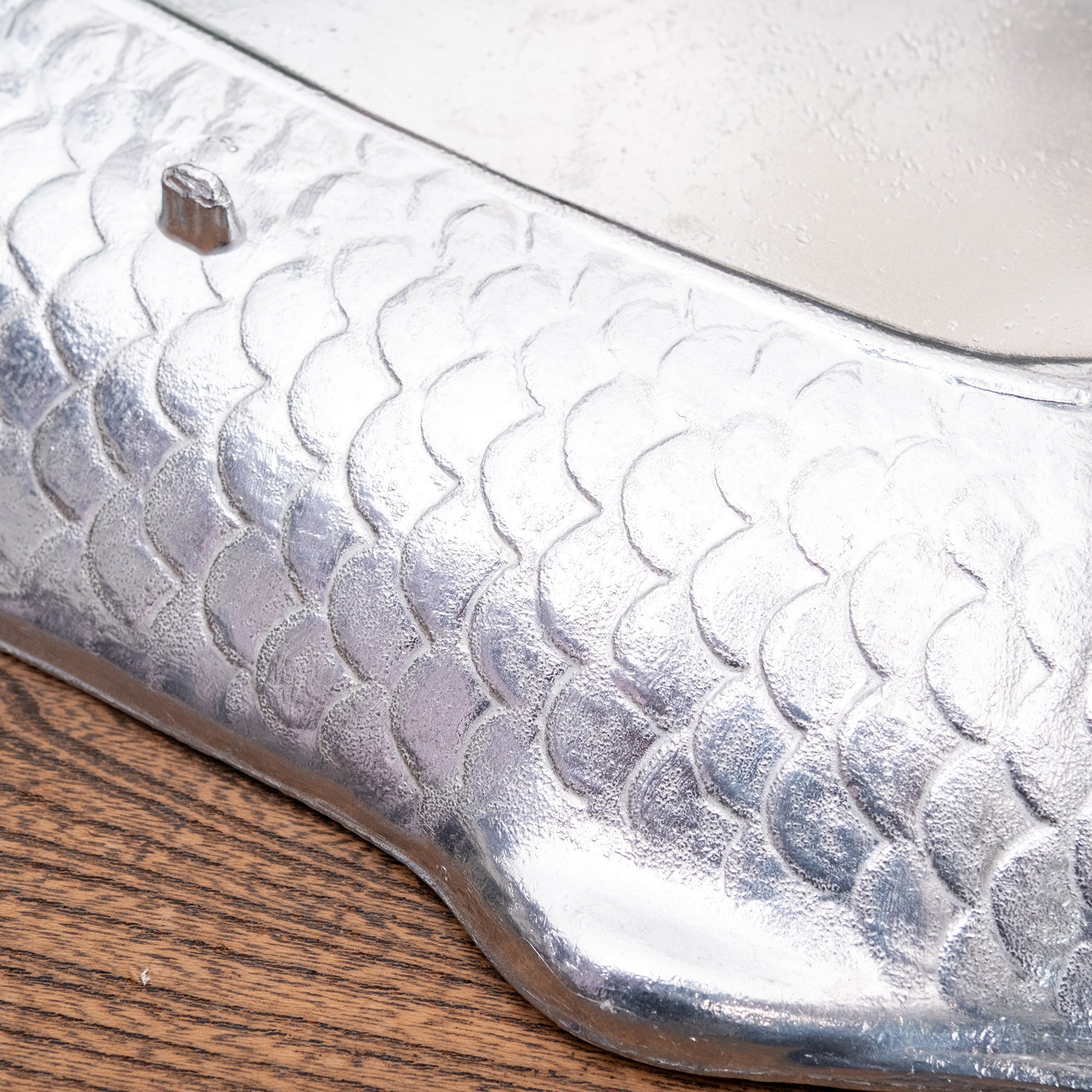 お魚の形をした　魚模様のフィッシュパン モーペッサ　魚のお皿10枚目の説明写真です