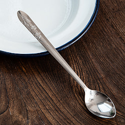 タイの長めスプーン バラの模様入り ソーダスプーン パフェスプーン - サブ3