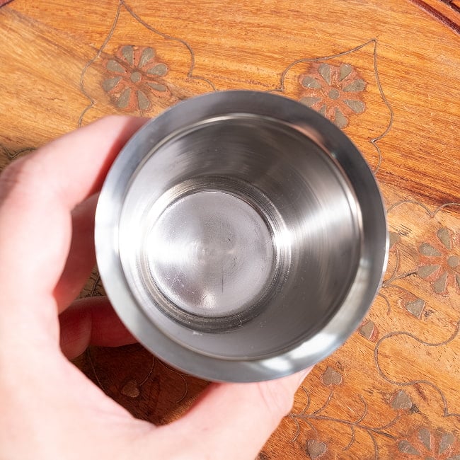 南インドのコーヒーカップ [直径約7.2cm×高さ約6.5cm] 3 - 内側の写真です