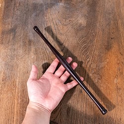 丈夫で美しいローズウッド製 チャパティ用麺棒・のばし棒 - 細めのタイプ【No.2 約41cm】 - サブ2