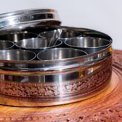 中が見えるスパイスボックス　シースルータイプ[直径19cm] - サブ3