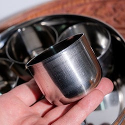 中が見えるスパイスボックス　シースルータイプ[直径19cm] - サブ4