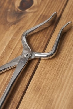 インドの鍋つかみ - インドの鍋　バゴーナなどへ　やっとこ〔約27cm〕 - サブ2