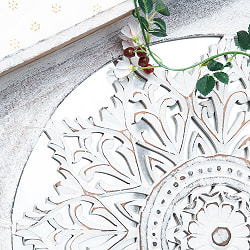 マンゴーウッドのミラーデコレーショントレイ スクエア【45cm】 - サブ5