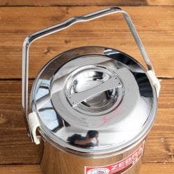 〔14cm 2L〕ブッシュクラフトの定番　ゼブラ社のビリー缶・ビリーポット　焚き火とキャンプの直火調理へ〔ステンレスSUS304製〕 - サブ4