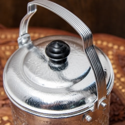 タイの飾りつきエンボス・アルミジャー　アイスペール - 1400cc - サブ5