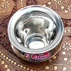 ステンレスのビリヤニ鍋　けっこう小盛サイズ（300cc） - サブ2