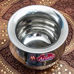 ステンレスのビリヤニ鍋　2〜3人分サイズ（約1400cc） - サブ2